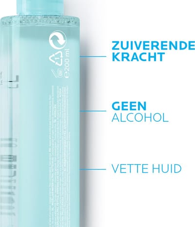 La Roche-Posay Effaclar Micellair Water - Gezichtsreinigingsmiddel - voor een vette huid en Acne - 2x200ml