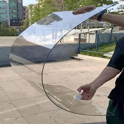 Polycarbonaat Dakplaat - Transparant Paneel Lichtgewicht - Dak Bedekken - Hoge Sterkte Schokbestendig - 2 x 4 meter - Transparant