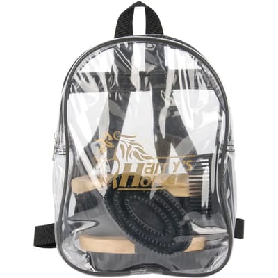 Harrys Horse Backpack Grooming Kit - Zwart