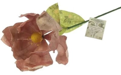 Bloem papier licht roze 70x25cm