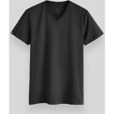Heren V-hals Korte Mouwen T-shirt