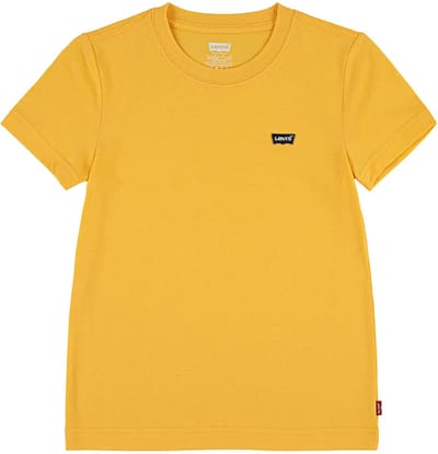 Levi´s ® Kids Batwing Chest Hit T-shirt Met Korte Mouwen Geel 16 Years Jongen