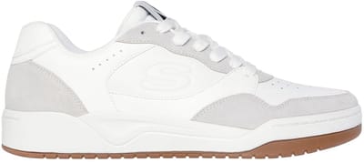 Skechers Koopa - Volley Low Lifestyle Heren Sneakers - Wit