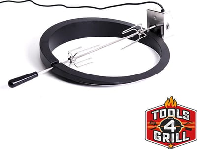 Tools4Grill draaispit | Grilspit | Rotisserie TBV 21 inch BBQ 54 cm buitenmaat