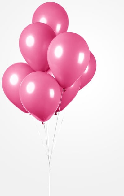 50 ballonnen 12″ hard roze - Thema Feest Party Ballon