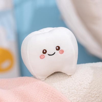 Cartoon Mini Tanden Pluche Pop Tandpasta Tandenborstel Tanden Mondhygiëne Gezellig Pluche Speelgoed Huis Badkamer Decoratie Cadeau Voor Kinderen about 9-15cm gray