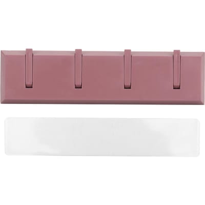 Muur Roeihaak Ponsvrij Jas Sleutelhouder Deur Hoedenhanger voor Badkamer Muur Deur Decor(Donkerzalm )