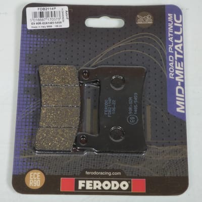 Plaquette de frein Ferodo pour Moto Honda 400 CB 1999 à 2001 NC39 / AV Neuf