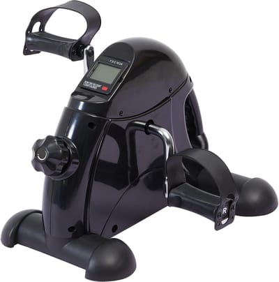 Onder-bureau Hometrainer Fiets voor Been- en Armtraining met LCD Scherm