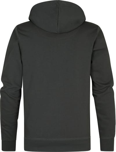 Petrol Industries - Heren Logo-print Hoodie Mackinaw - Zwart - Maat M