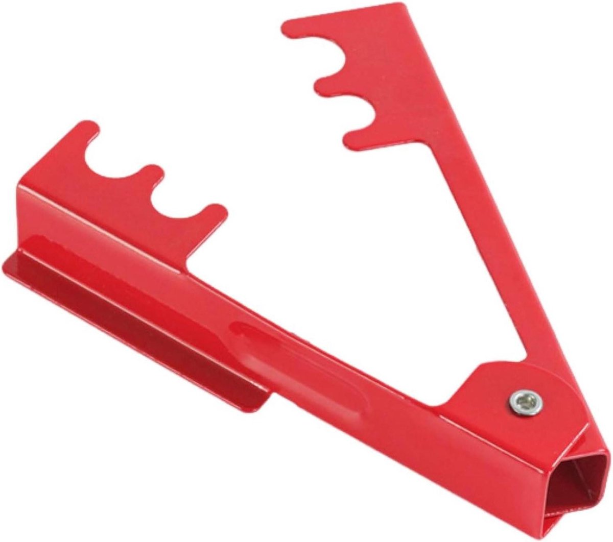 Blad Doorn Stripper - Planten Tool - Rozen Verzorgen - Stevig Metaal - 14 cm - Rood