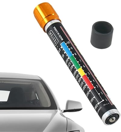 Dailygoods - Lakdikte Meter - Magnetische Paint Gauge - Precisie Meting - Auto Onderhoud - Dikte Meten - Carrosserie Controle - Geschikt voor Auto's -...