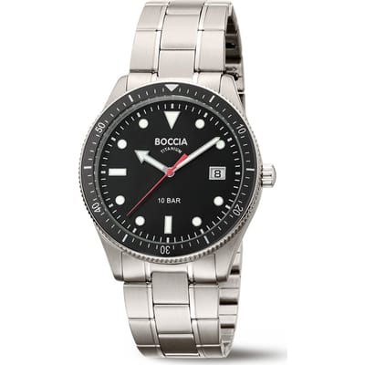 Boccia Titanium 3664-06 Heren Horloge