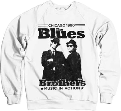 The Blues Brothers Sweater/trui -S- Chicago 1980 Wit