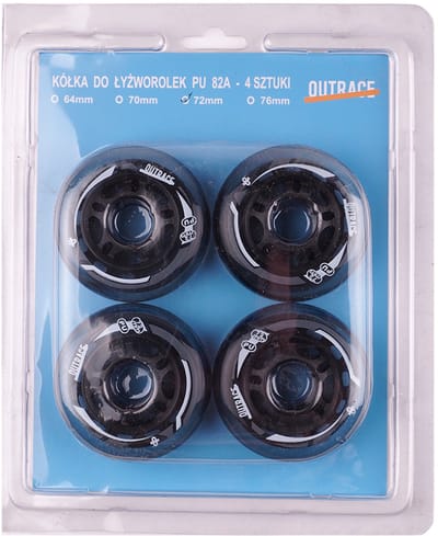 Outrace Ringen do Inline Skates 72 mm