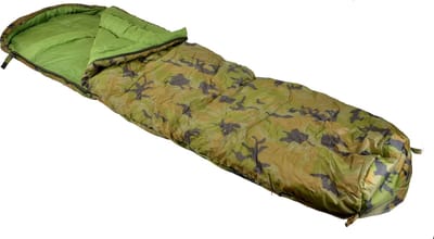 Fostex - slaapzak - Sniper mummy woodland camouflage