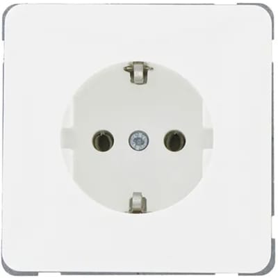 Peha Inbouwstopcontact Standaard Met Aarde (randaarde) 1-polig Wit Ip20