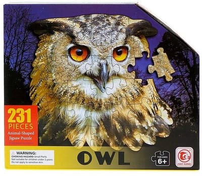 Puzzle 232 - Sowa - Puzzel 232 - Uil