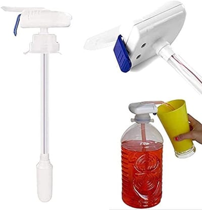Dailygoods - Magic Tap Elektrische Drink Dispenser - Automatische Waterdispenser - Wit - Morsbestendig - Geschikt voor Flessen en Kruiken - Handig voo...