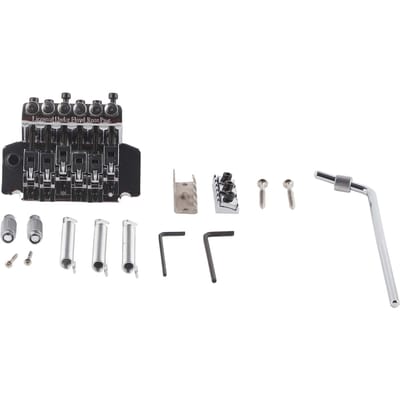 Dispositif Stabilisateur à Ressorts Double Bascule pour Système de Chevalet Tremolo de Guitare Électrique argenté