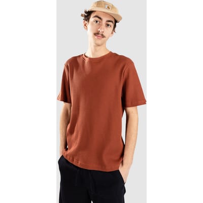 Anerkjendt Akkikki Waffle T-Shirt oranje