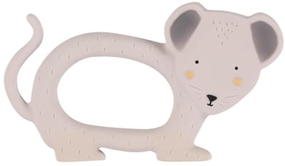 Trixie Baby Natural Rubber Grabbing Toy - Mrs. Mouse