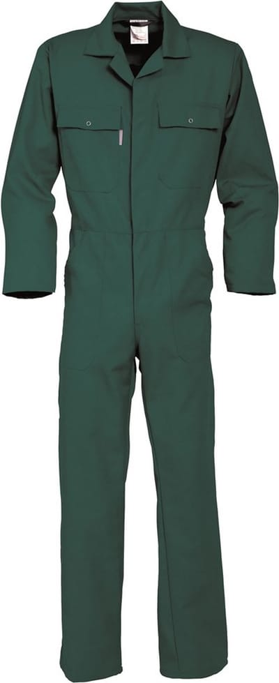 HAVEP Overall drukknoop Basic 2096 - Flessengroen - 51
