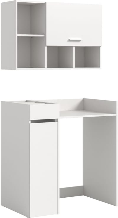 xonox.home Free wasmachine-ombouwset (B/H/D: 95x195x60 cm) in wit imitatie