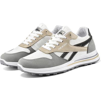 Heren- en Damesboardschoenen Nieuwe Casual Hardloop Liefhebbers Schoenen Vliegweefsel Ademend Herenschoenen Damesschoenen 44 grijze kleur