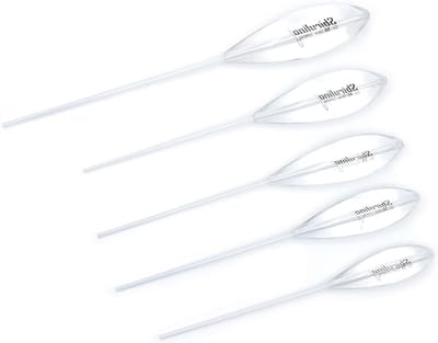 Sbirulino Bombarde Set - Halfzinkende Dobbers - Vissen - Horizontale Positie - 25-50g - Transparant