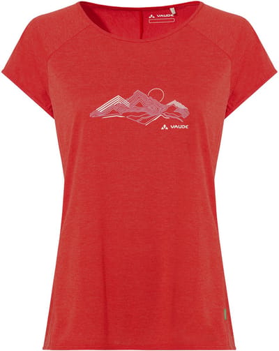 VAUDE Tekoa T-Shirt II, Functioneel Shirt, Dames Outdoor Sport T-shirtLosse pasvorm
