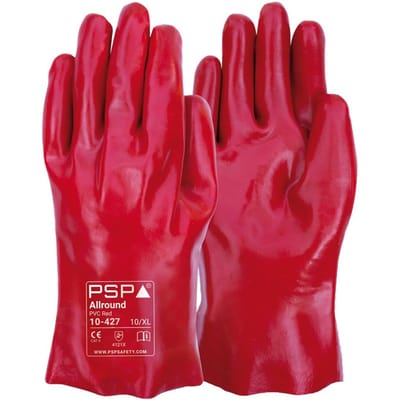 PSP 10-427 | Allround PVC Red Werkhandschoen | 27 cm