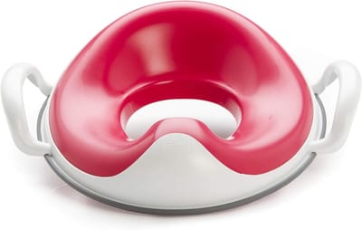 Toiletverkleiner - Potjestrainer - Zindelijkheidstraining - Antimicrobieel - 36 x 37 x 12 cm - Roze