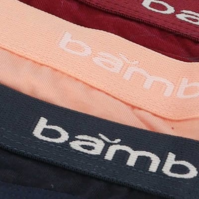 Bamboe string dames - Multi Color - 3-Pak - L