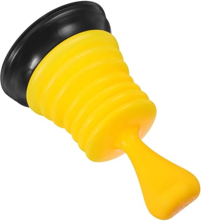 Rioolbagger Artefact - Afvoer Plunjer - Verstopping Verhelpen - Eenvoudig te Hanteren - 198 cm - Geel