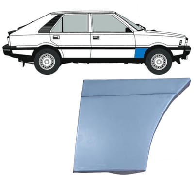 Reparatiepaneel voorspatbord voor FSO Polonez 1978-2002 / Rechts
