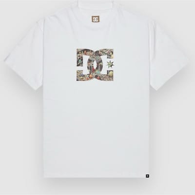 DC Star Filled T-Shirt wit