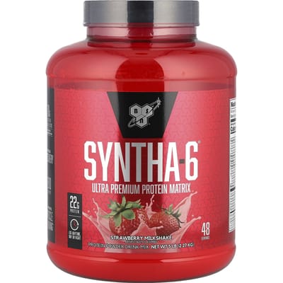 Syntha-6, Ultra Premium Protein Matrix, Aardbeienmilkshake, 2,27 kg(5 pond)