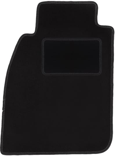 Bestuurdersmat zwart voor: Mitsubishi Carisma sedan, liftback, hatchback (1995-2004)