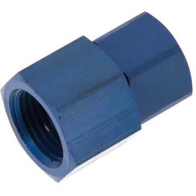 17.6x13 & G1/2'' Aluminium Rechte Opsteekkoppeling Binnendraad