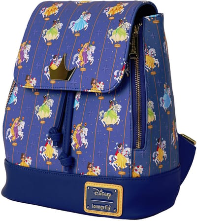 Loungefly Disney Princess Carousel Mini Rugzak - Rugtas - Handbagage Backpack
