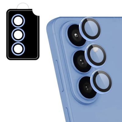 imoshion Camera Lens Protector - Geschikt voor Samsung Galaxy S26/Samsung Galaxy S26 Plus - 2 Pack - Blauw