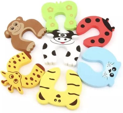 5 stuks dieren deurstop kinderen / baby deurstop / Kinder veiligheidsriem stop deur / tocht stop / Kinder speelgoed / Chili safety