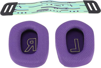 Comfortabele Oorkussens en Hoofdband Kussen voor Gaming Headsets - Vervangingsset voor G733 en G335 (Paars) - Ideaal voor Langdurig Gebruik en Geluidsisolatie