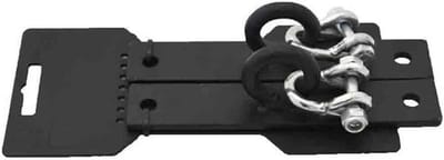 Bokszakhouder - Bokstraining Accessoire - Bodem tot Plafond - Robuuste Constructie - One Size - Zwart