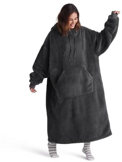 Hoodiedeken met Mouwen – Warme en Zachte Deken voor Volwassenen, Ideaal als Cadeau