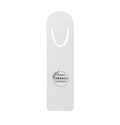 Hacebo® - de beste collega dat ben ik dus metalen boekenlegger - Collega - beste collega - liefste collega - afscheids cadeau - verjaardag - cadeau - kado - bedankje Bladwijzer boekenleggers - 12.7 cm x 3.2cm