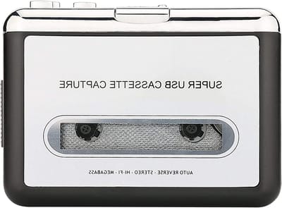 Draagbare Cassette Speler en Converter voor MP3, Zet Cassettebandjes om naar USB Audio