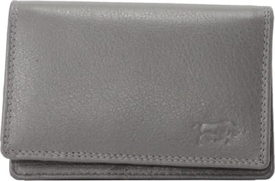 Compacte Leren Dames Portemonnee Grijs - Ideale Dames Portemonnee Grijs Leer