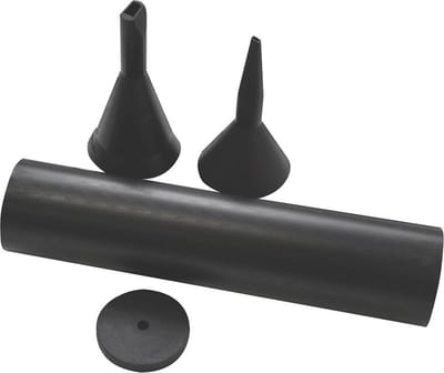 Koker + 2x spuitmond Tbv Mortel